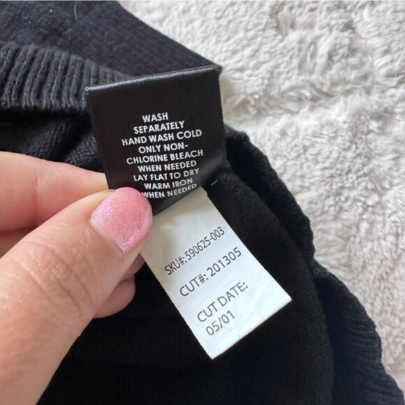 Torrid | Black Open Front Button Cardigan | Size 2 - Picture 7 of 10